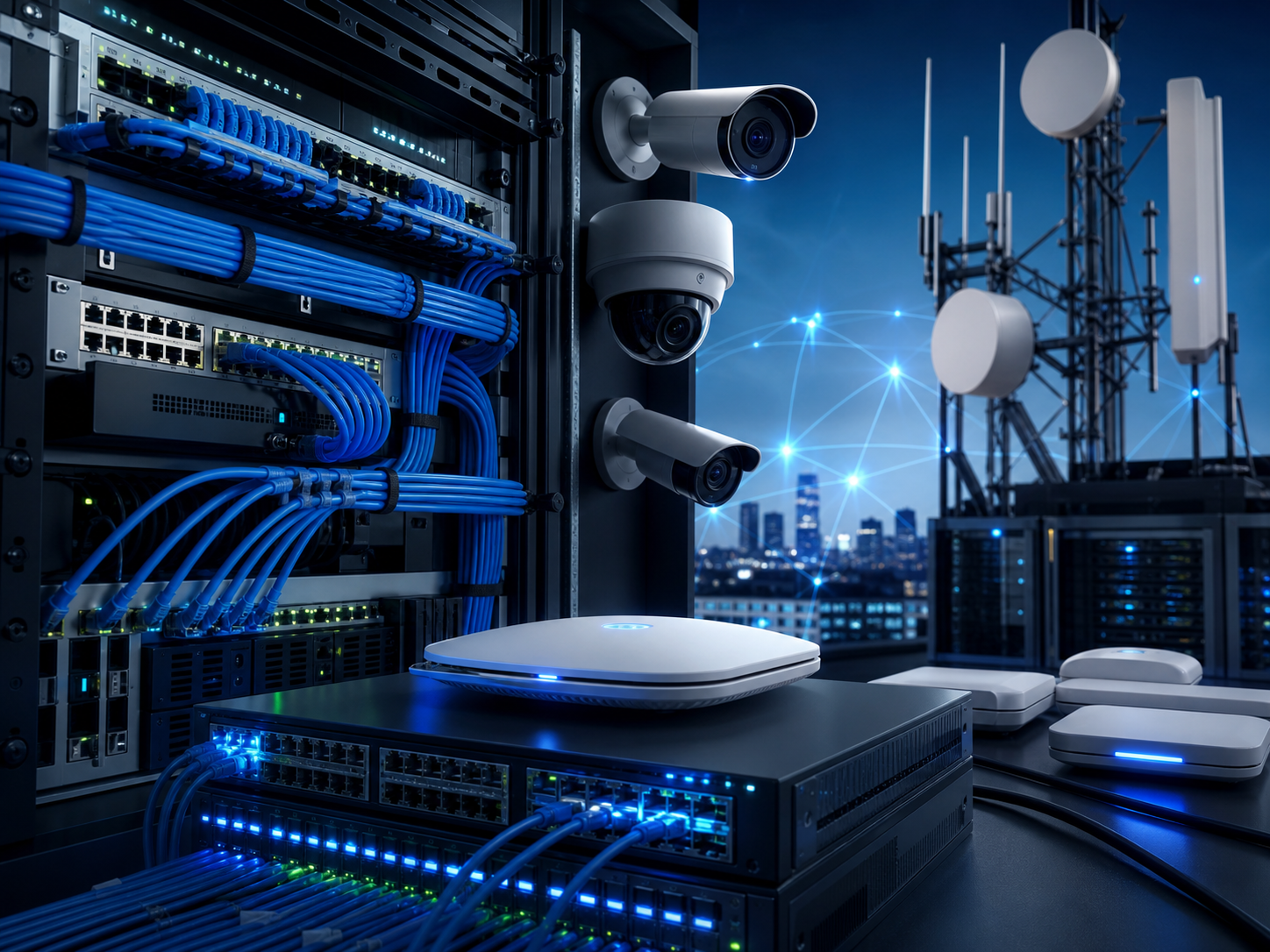 Redes CCTV y telecomunicaciones